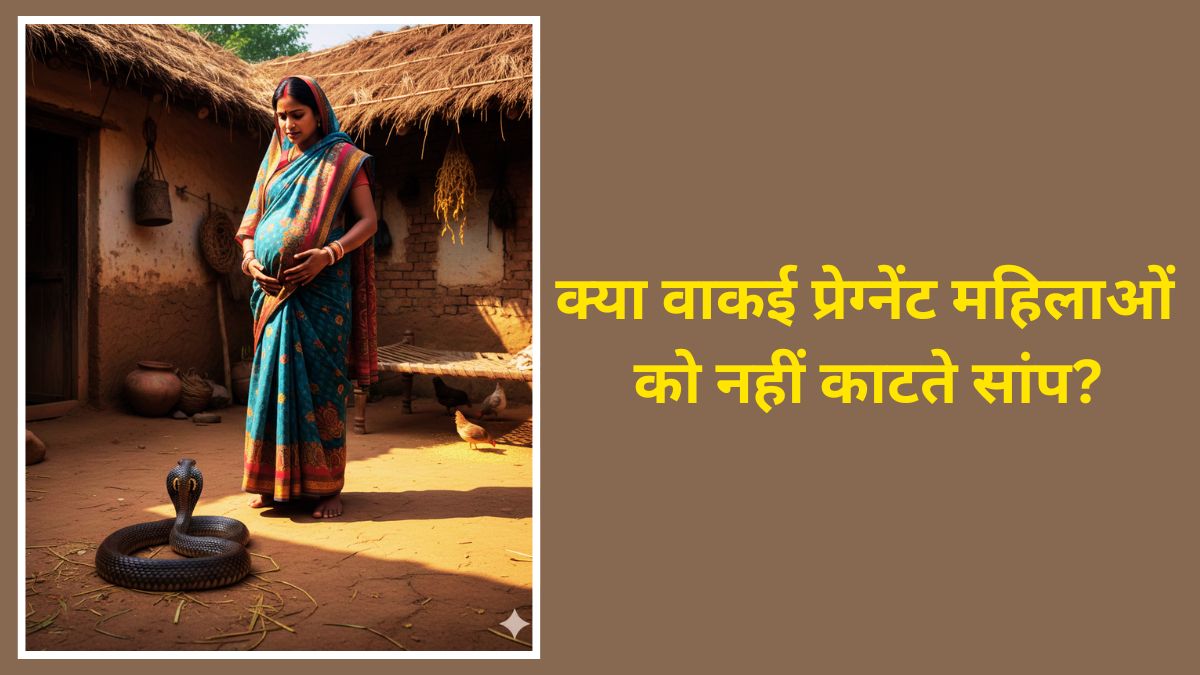 क्या वाकई प्रेग्नेंट महिलाओं को नहीं काटते सांप? जानें क्या कहता है शास्त्र