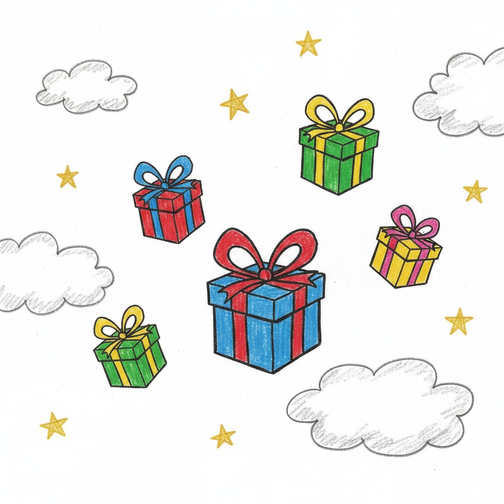 christmas drawing ideas for kid