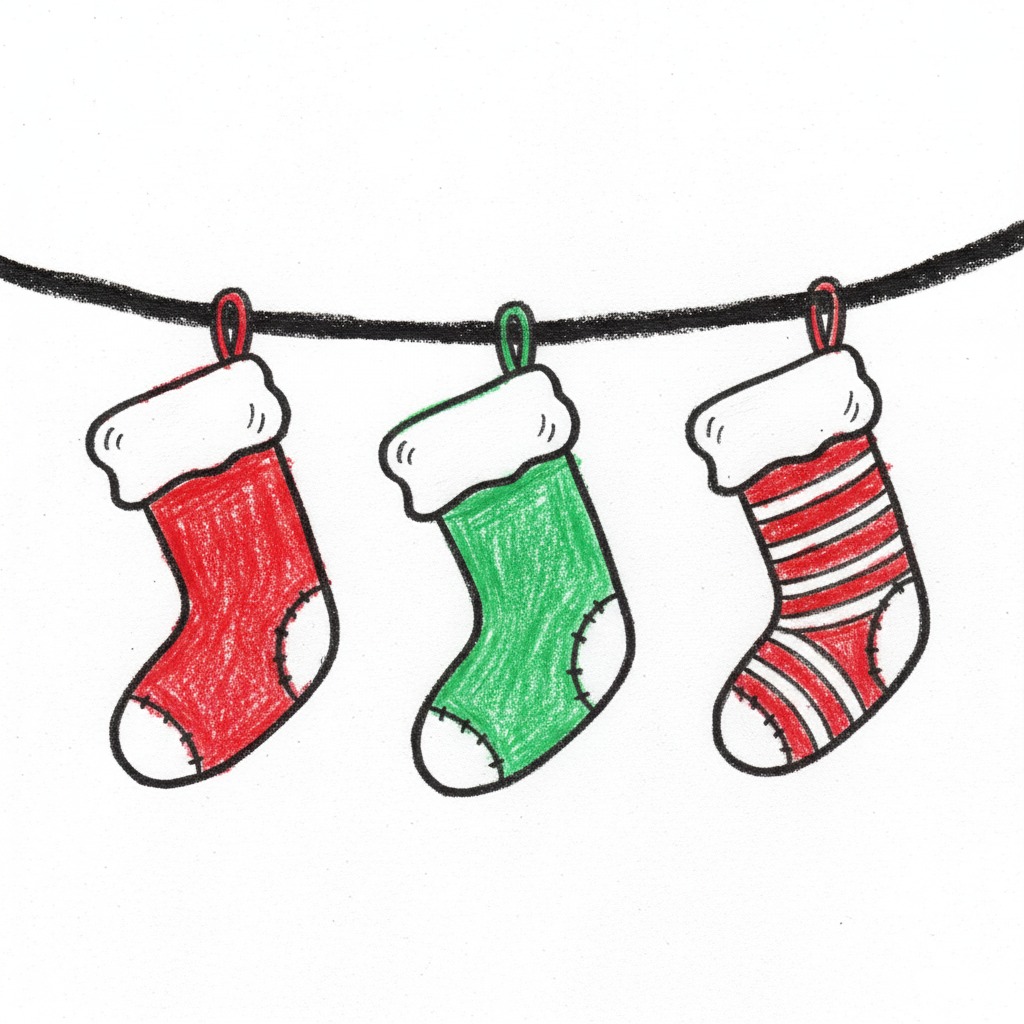 christmas drawing ideas for school 2