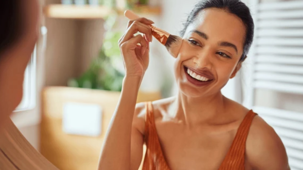 how to apply makeup in winter