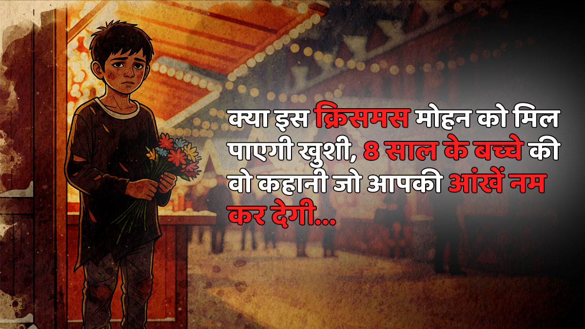 सबके लिए सांता आया, पर मोहन के लिए क्यों नहीं? उस दिन सड़क पर घूम रहे 8 साल के बच्चे के साथ ऐसा क्या हो रहा था कि...एक ऐसी कहानी जो आपको भावुक कर देगी
