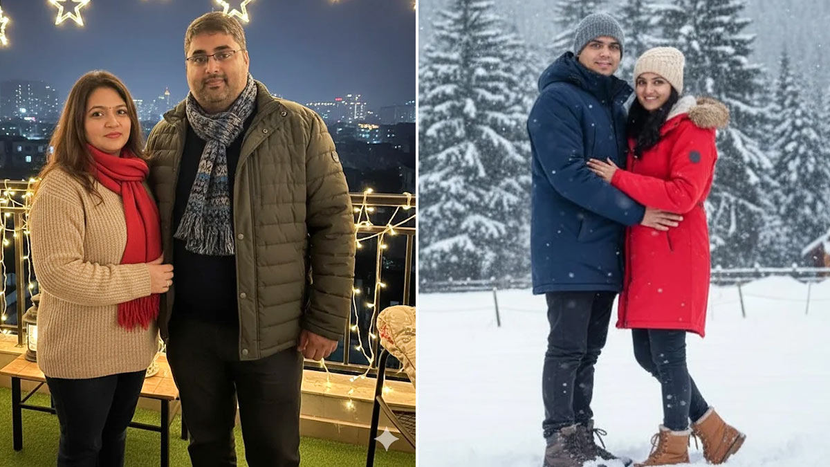 Christmas Prompt को यूज करके अलग-अलग पोज में बनाएं तस्वीरें, सोशल मीडिया पर डालने के लिए बन जाएंगी एक से एक फोटो