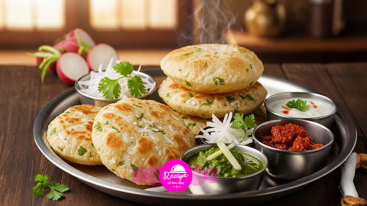 सुबह के नाश्ते में ट्राई करें मूली और चावल की पूड़ी, नीचे पढ़ें इसे बनाने की आसान रेसिपी