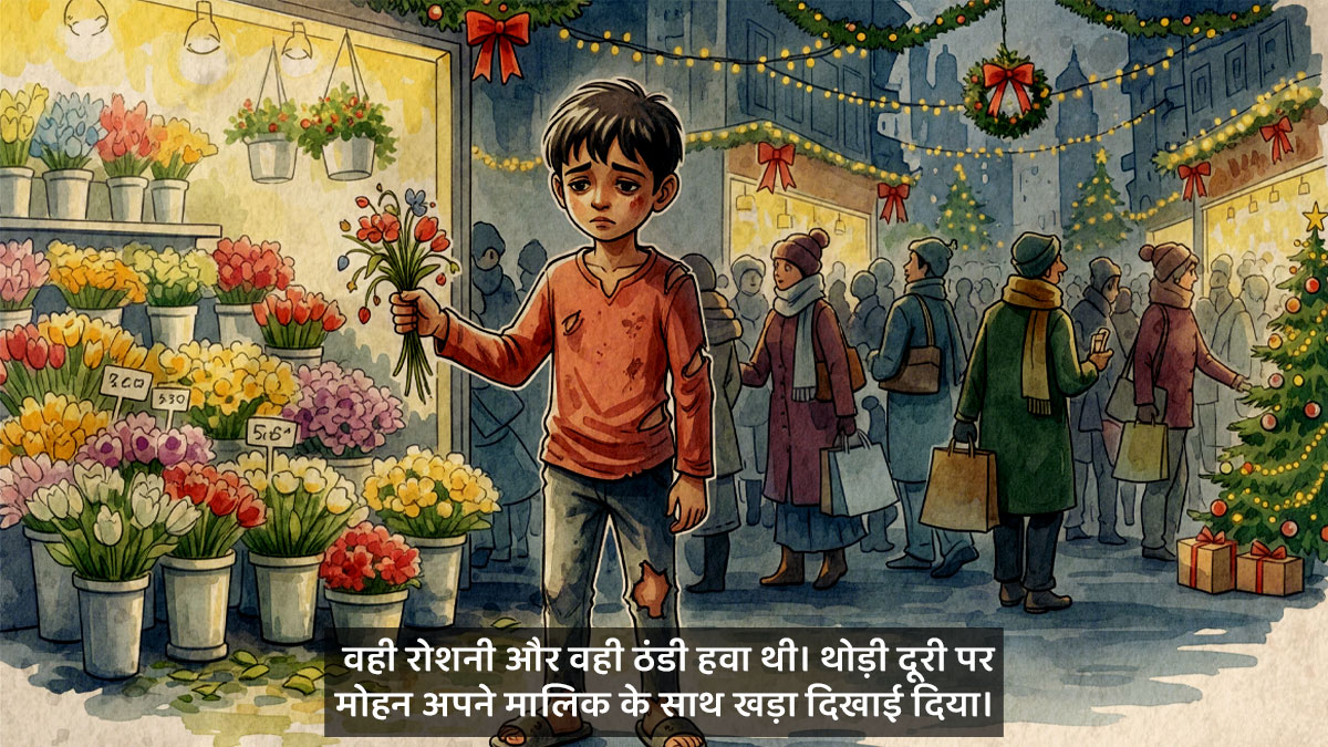 christmas story about a lonely 8 year old boy looking for his mother sad emotional fiction story indi