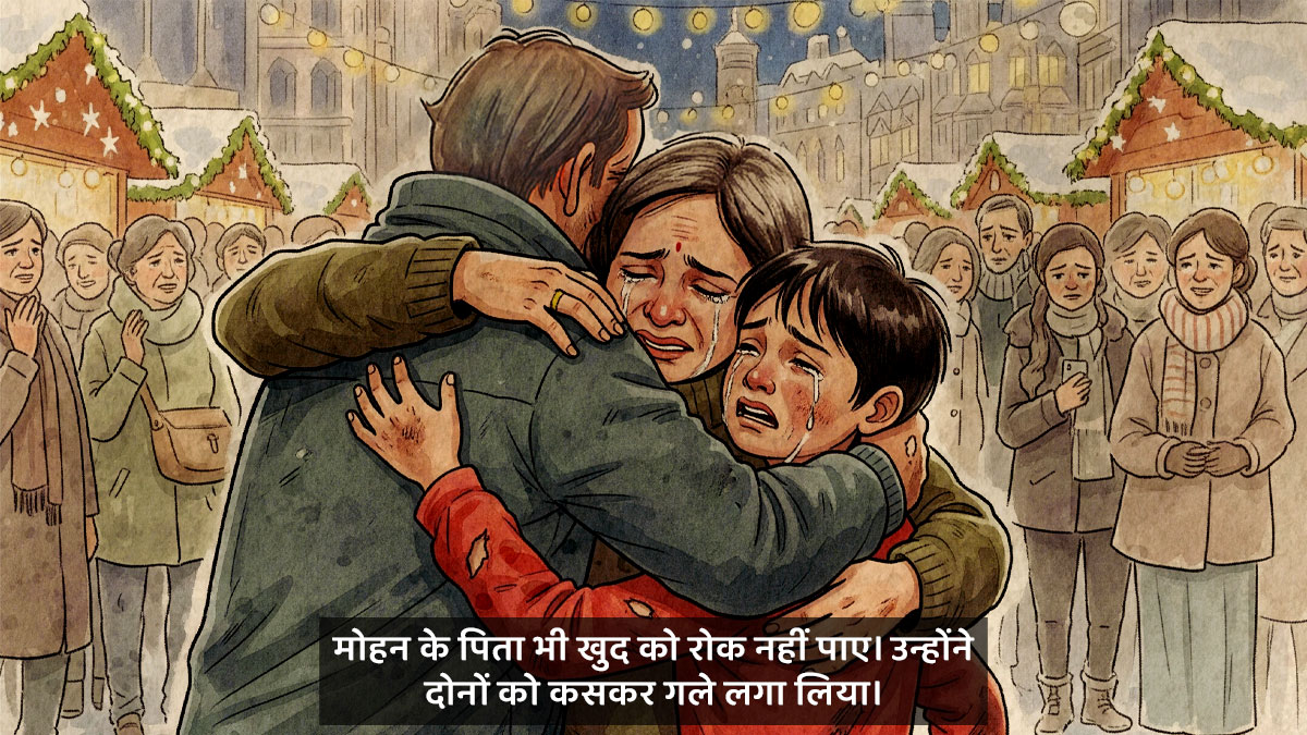 christmas story about a lonely 8 year old boy looking for his mother  story