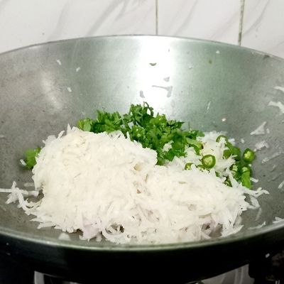 radish rice flour poori recipe