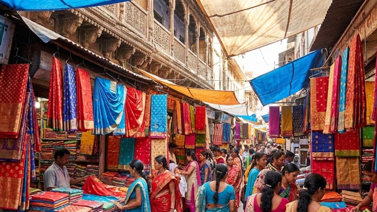 सिल्क से लेकर कॉटन तक...ग्वालियर की इस मार्केट में मिलता है साड़ियों का खजाना, जानें लोकेशन