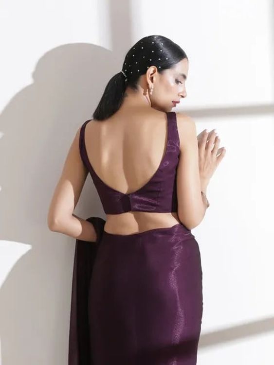 Backless Sleeveless Blouse