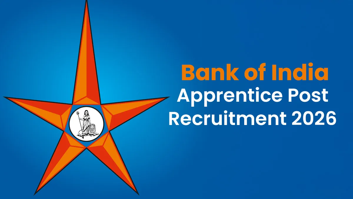Bank of India Apprentice 2026