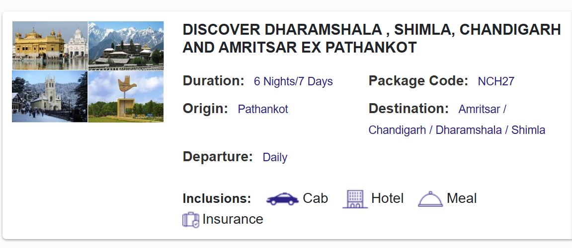 irctc tour packages january to march 2026 under budget 3