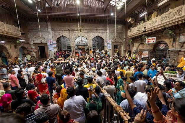 shri banke bihari temple vrindavan travel advisory from 29th december to 5th january 20261