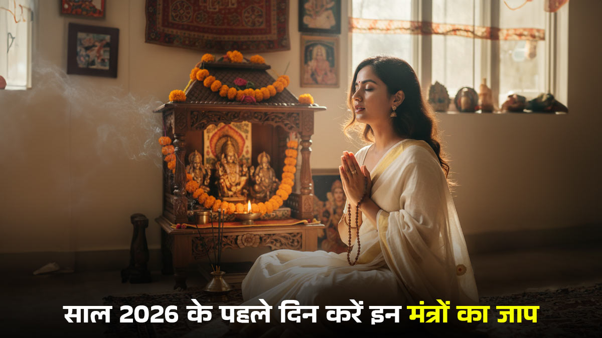 New Year Mantra 2026: नए साल के पहले दिन करें इन मंत्रों का जाप, पूरे वर्ष बनी रहेगी सुख-समृद्धि