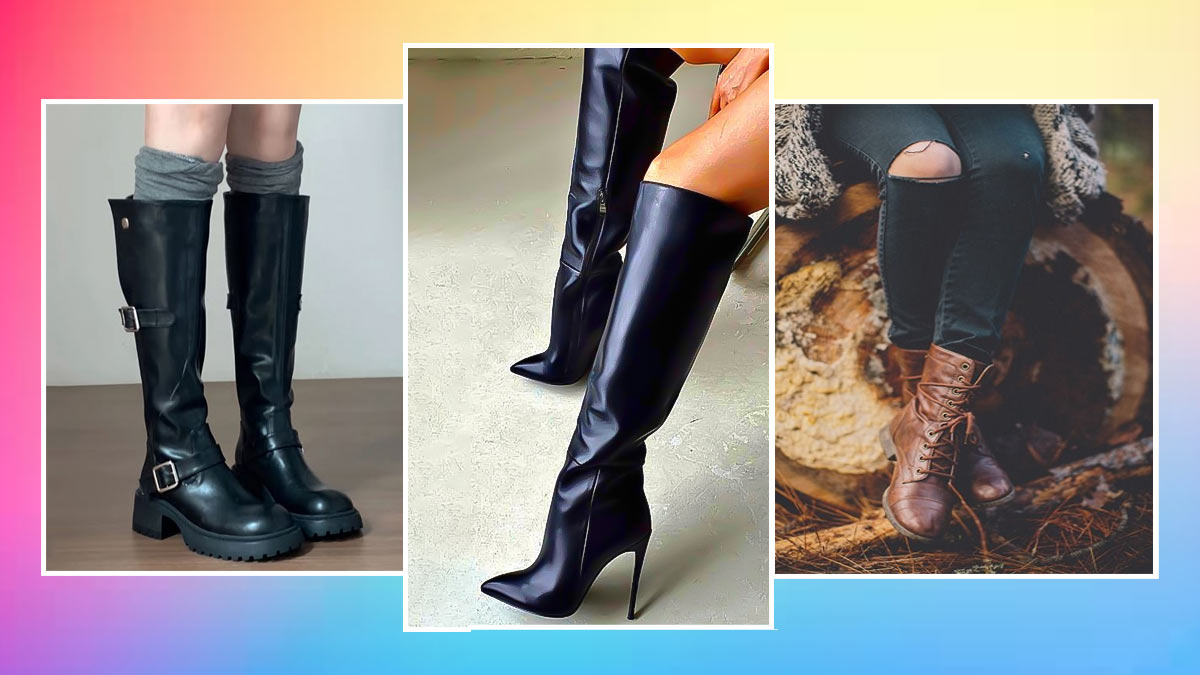 Leather Boots Design For Women: नए साल की पार्टी में स्लिट कट ड्रेसिस के साथ स्टाइल करें ये बूट्स, ट्राई करें ये ट्रेंडी डिजाइन