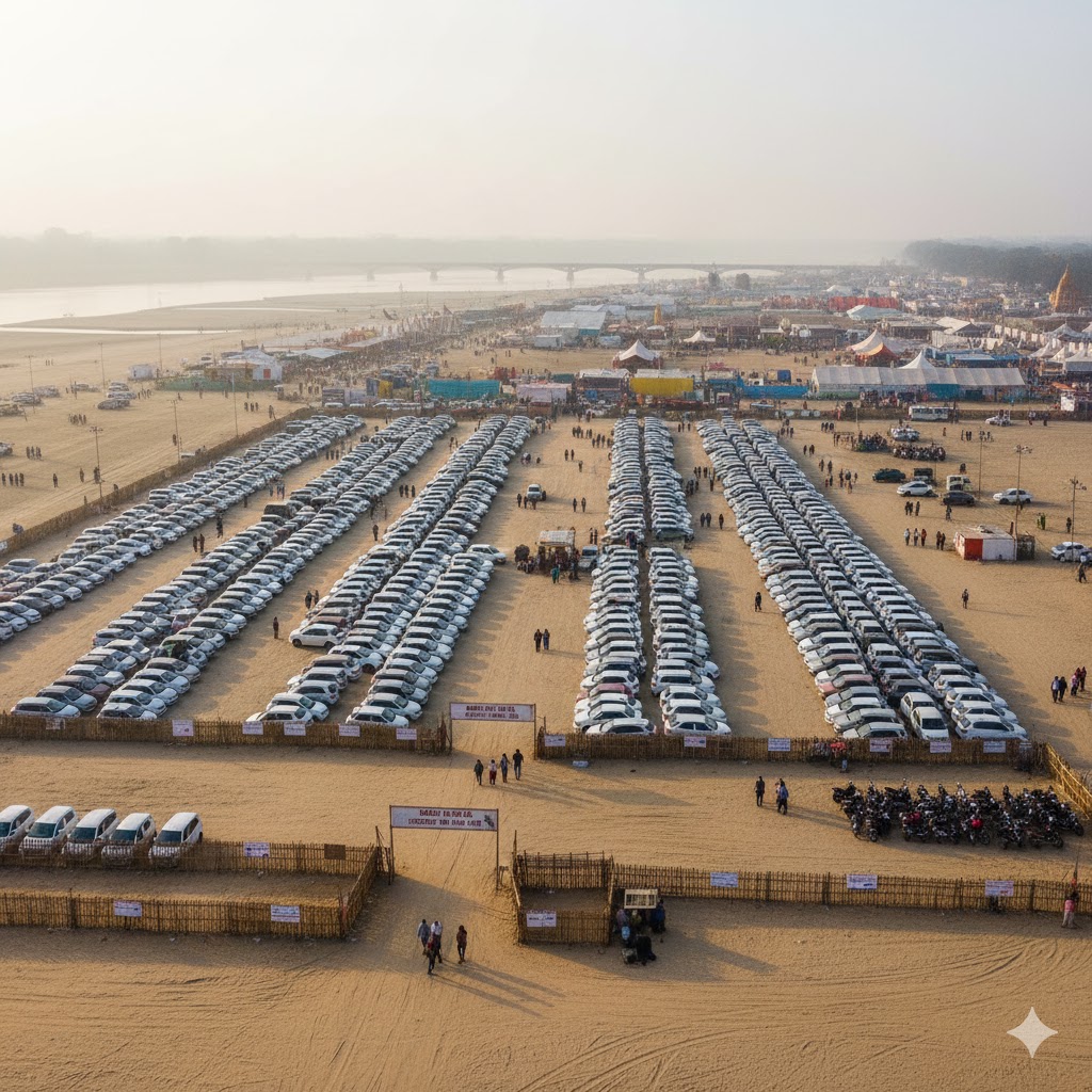 Prayagraj Magh Mela 2026 parking list and locations