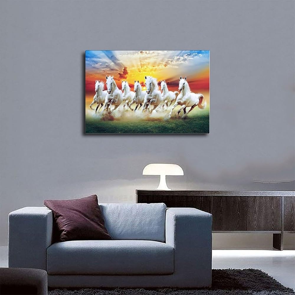 bring 7 horses painting at home in year 2026