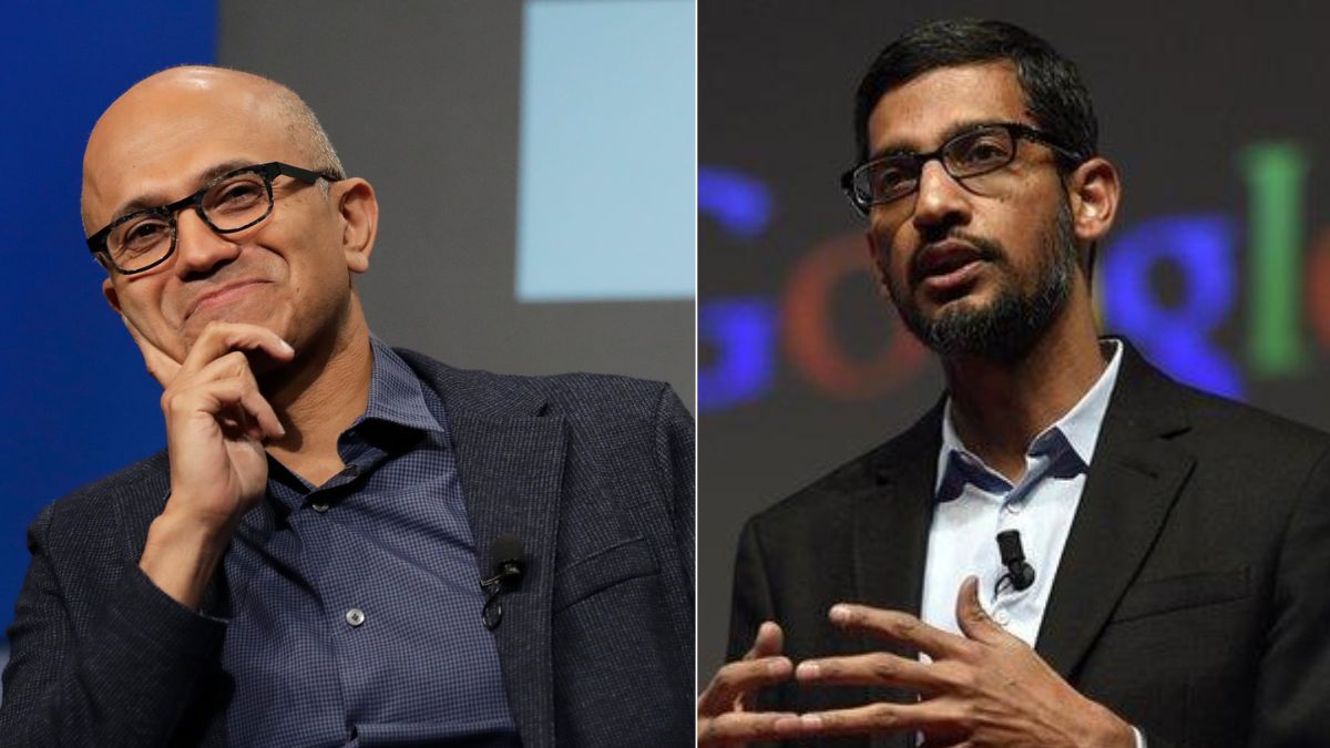 sundar pichai and satya nadella