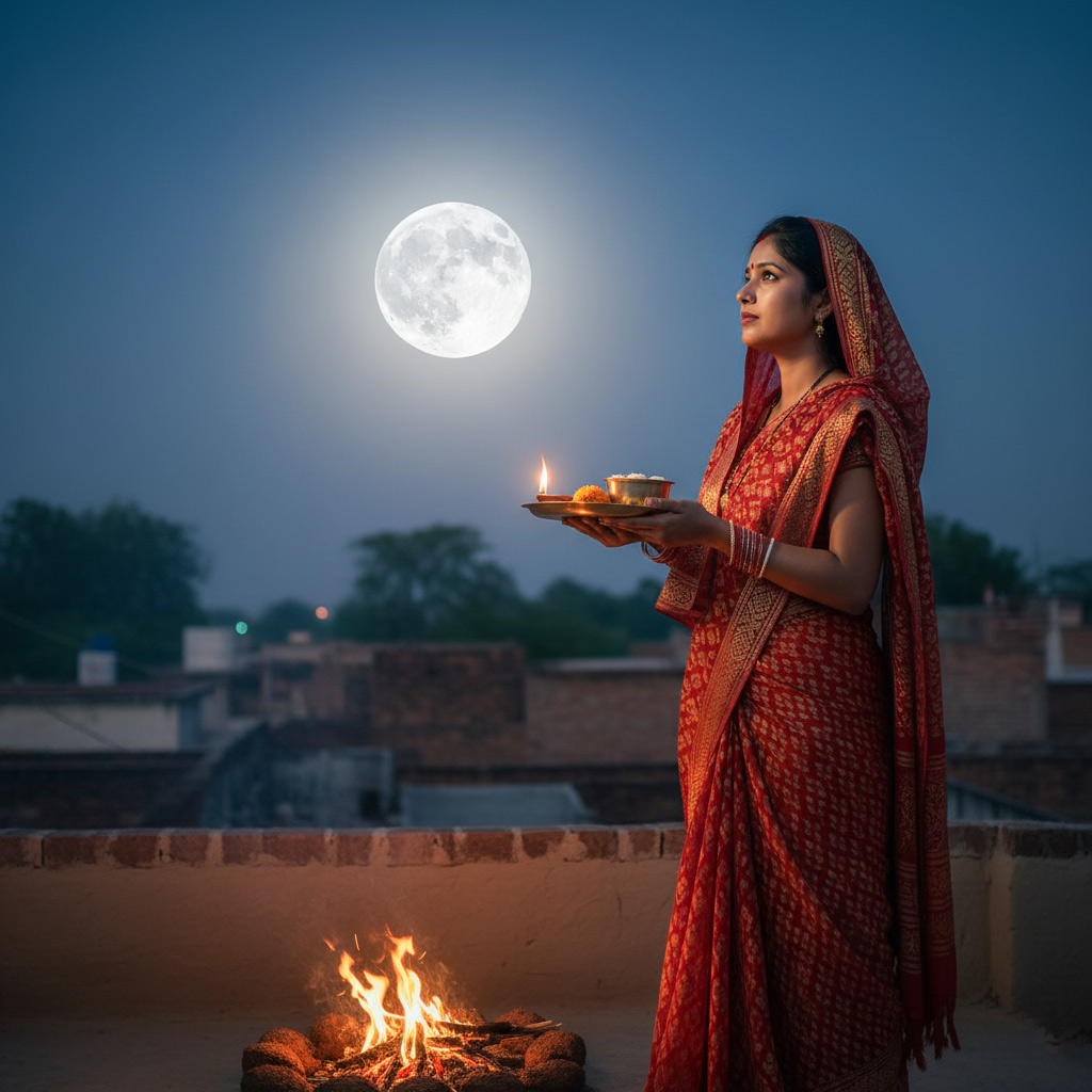 chandrama arghya on paush purnima