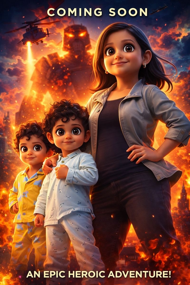 how to make cartoon family photo with google