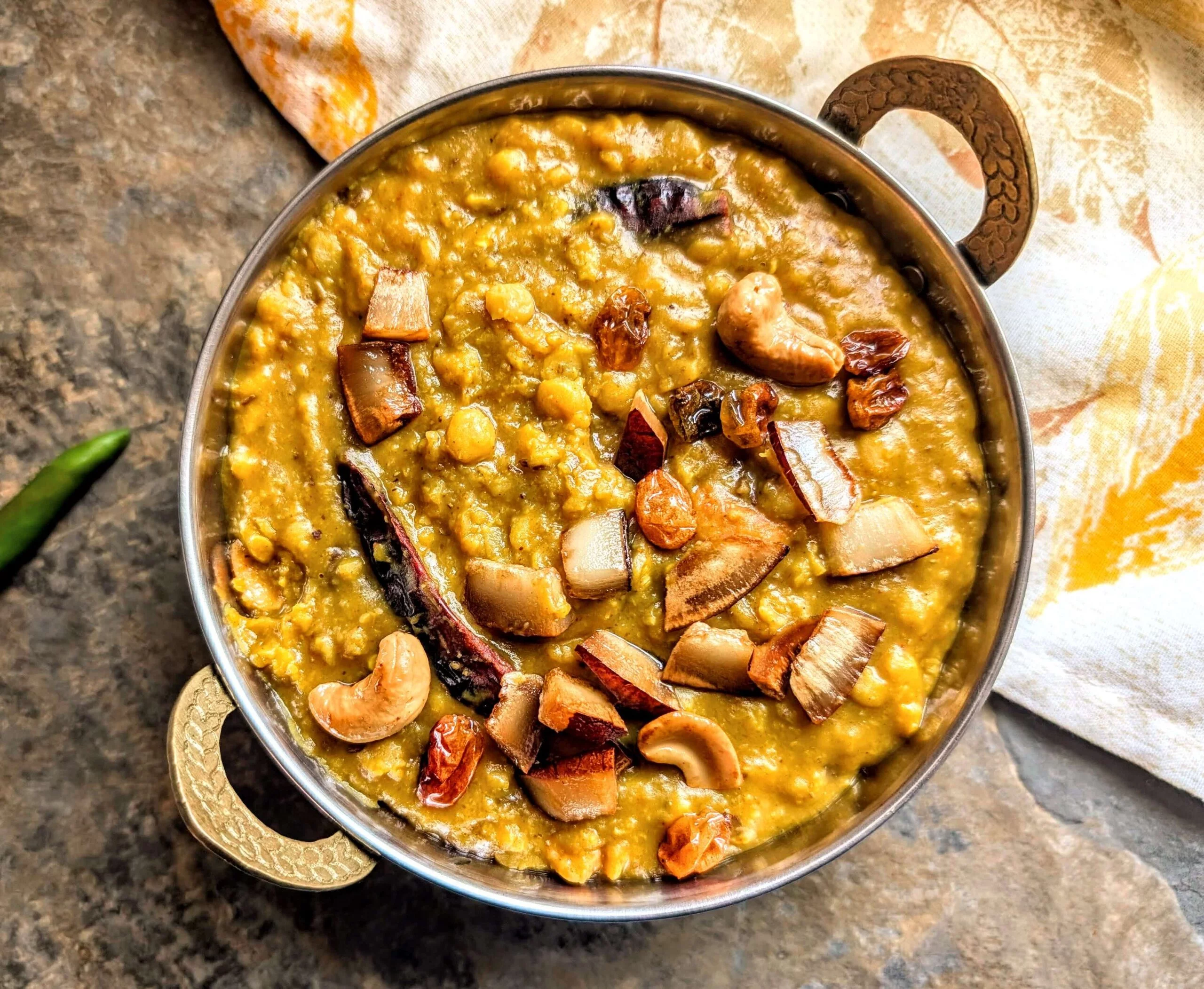 mithi cholar rdaal recipe