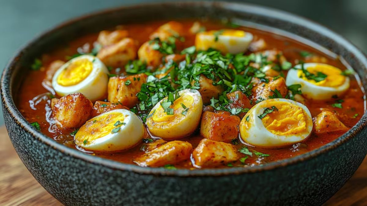 protein rich egg curry