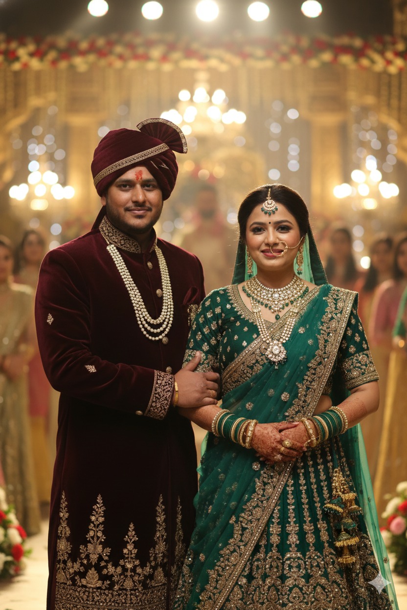 wedding photo ai prompts to create clear images dv