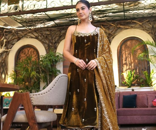 velvet suit designs for lohri 2026