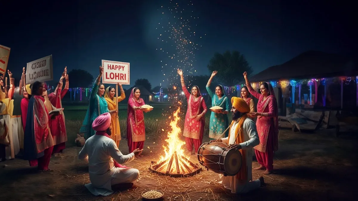 Lohri Quotes & Wishes 2026: भांगड़ा-गिद्धा ते मक्खन मलाई, आप सब नू लोहड़ी  दी लख-लख बधाई...अपनों को भेजें ये शुभकामनाएं और संदेश | happy lohri 2026  wishes quotes messages ...