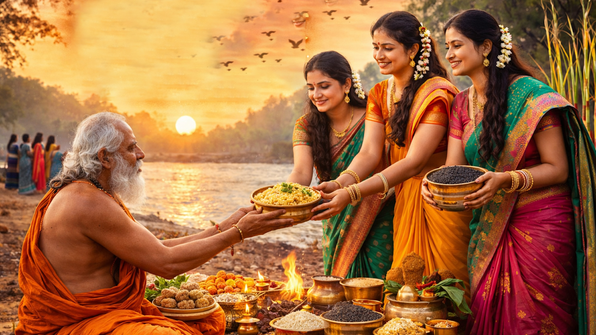 makar sankranti daan