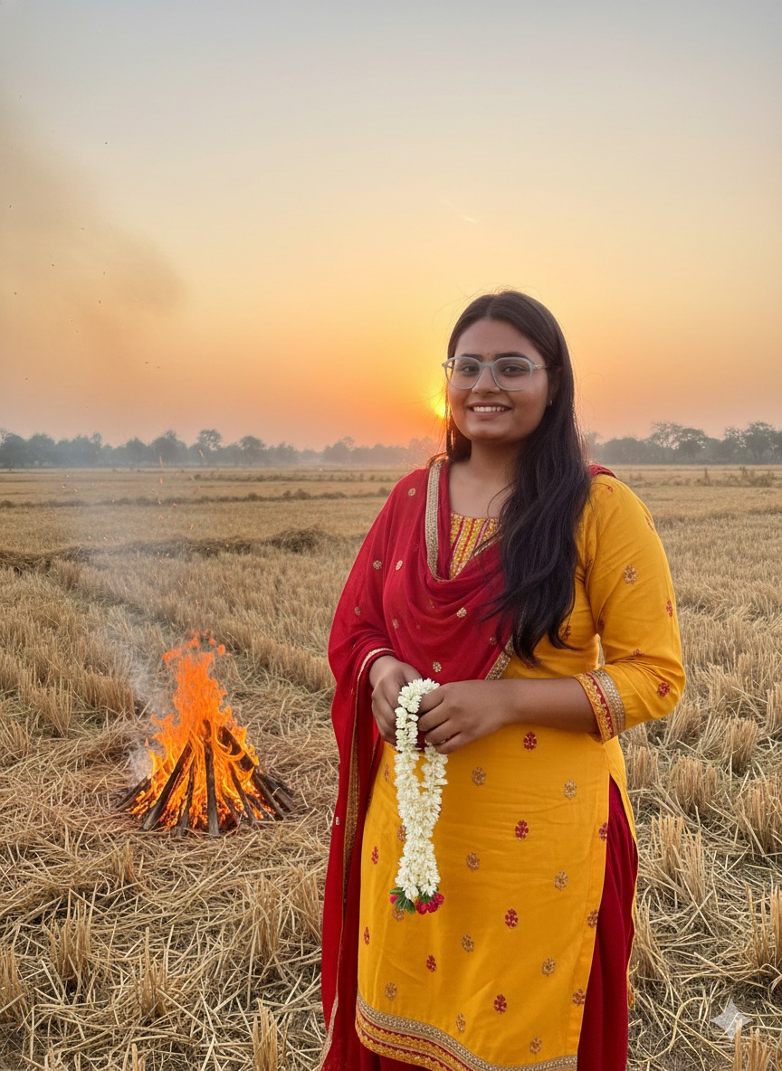 ai prompt for punjabi suit look