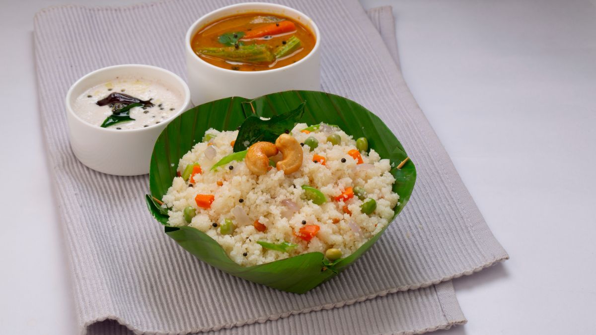 different breakfast recipes with suji rice and besansd