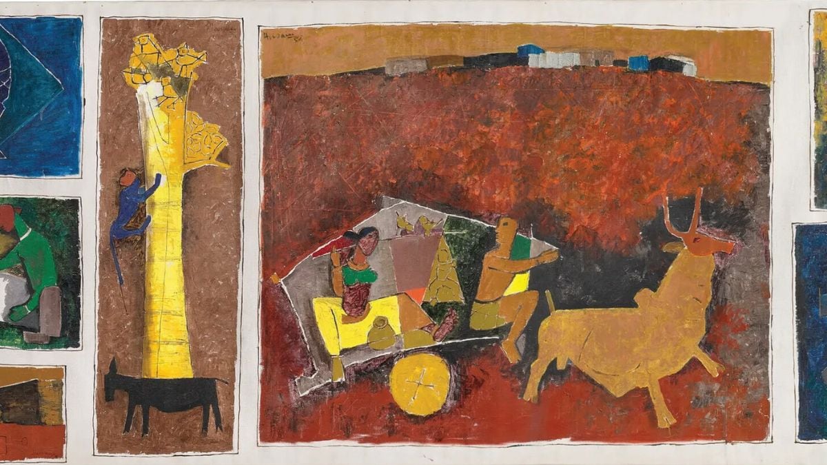 gram yatra painting price