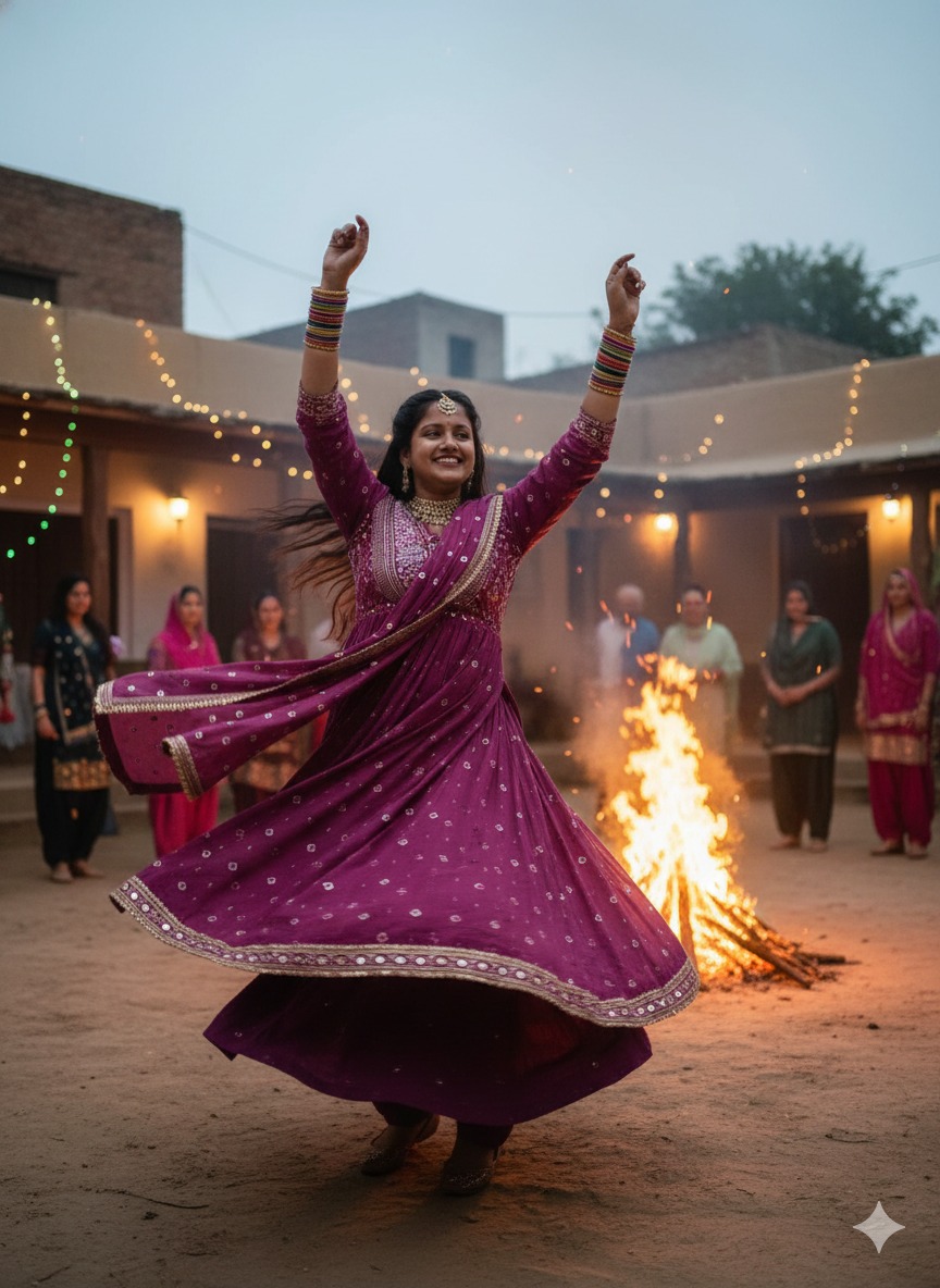 prompt for punjabi suit look with image generator tool google gemini