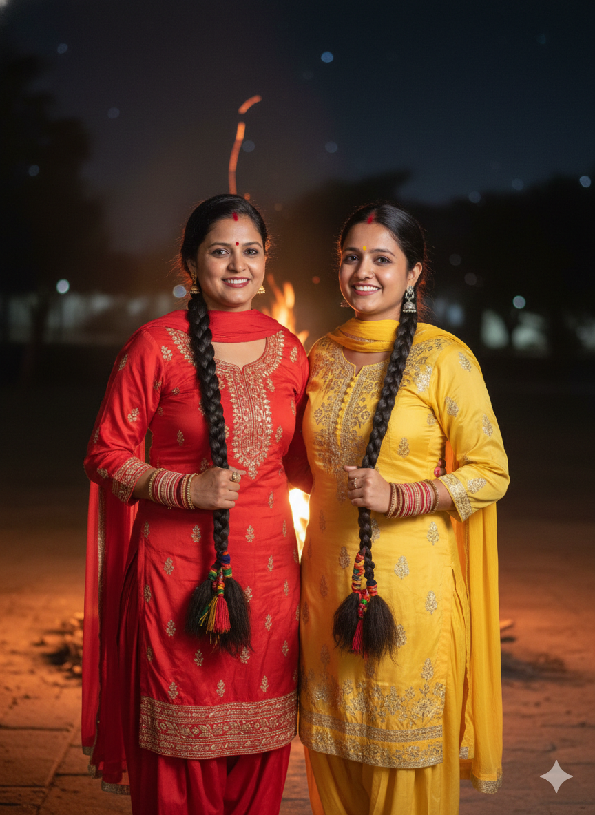 punjabi suit looks prompt