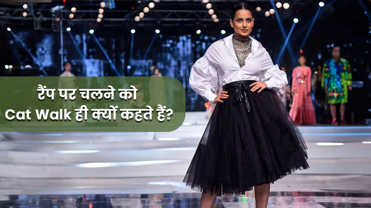 why is walking on the ramp called cat walk