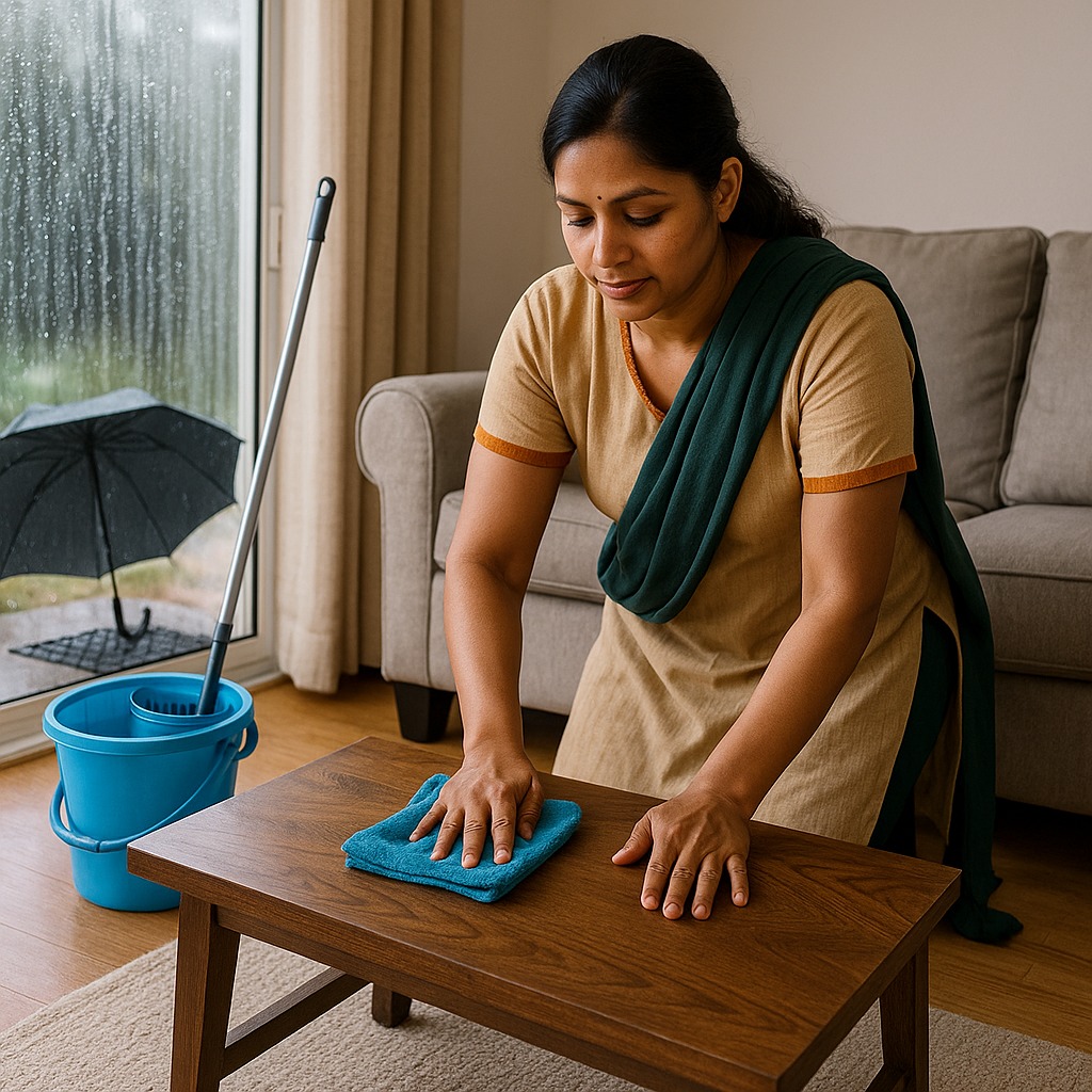 home cleaning tricks without water