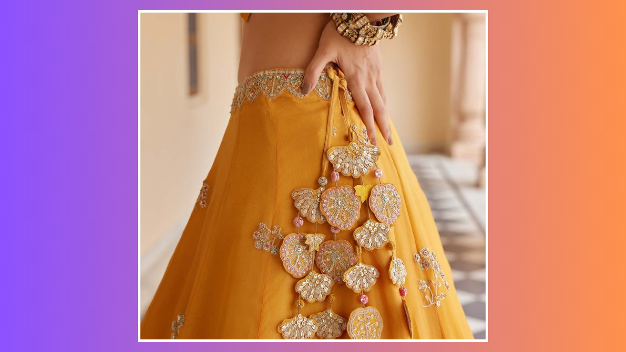lehenga latkan design latest
