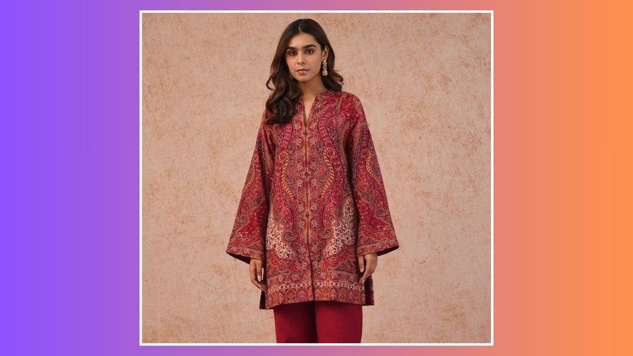 woolen kurti with jeans