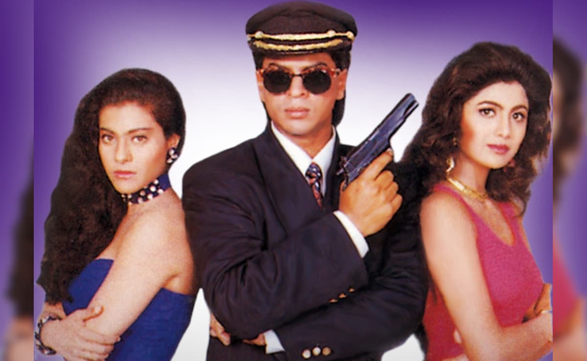 srk kajol in movie baazigar
