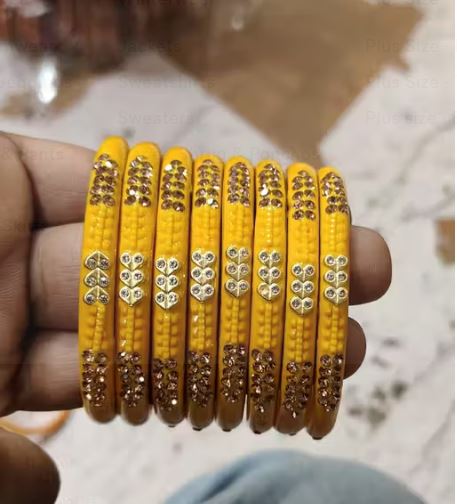 basant panchami kangan design