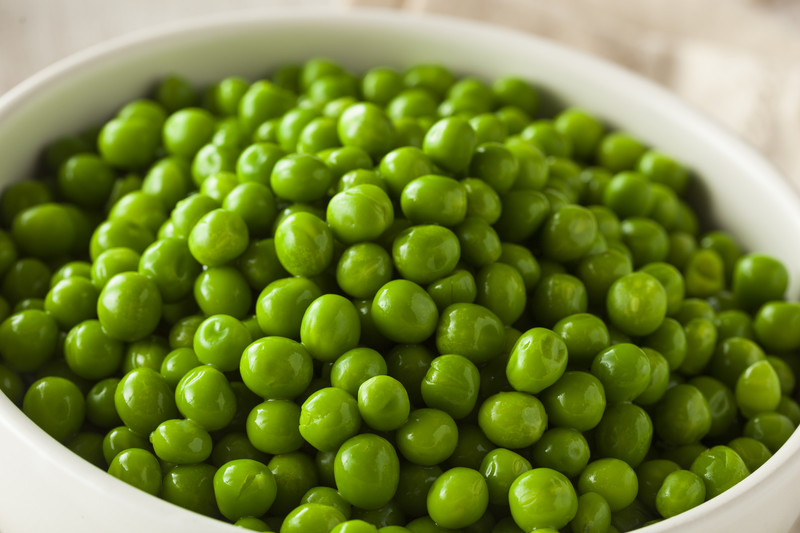 Peeled peas storage tips