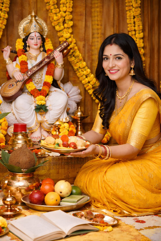 basant panchami yellow colour