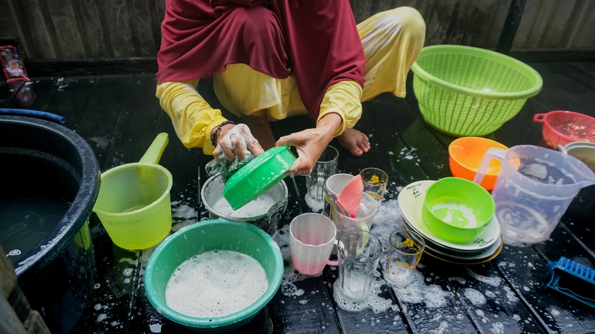 What to do first with a new dishwasher