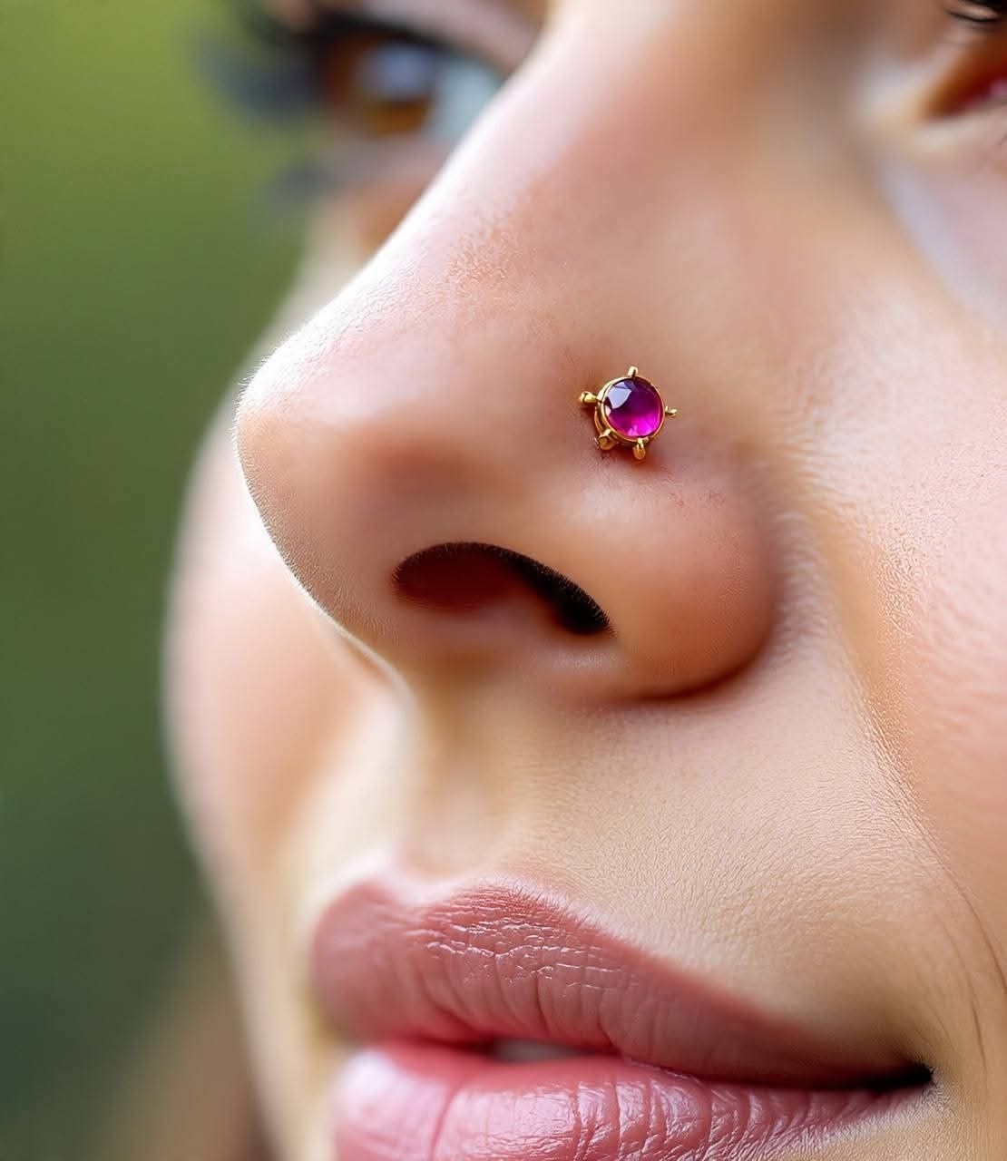 minimal nose pin designs