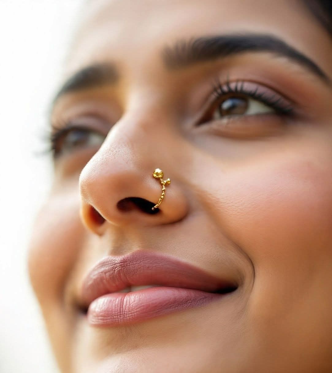 office wear nose pin designs