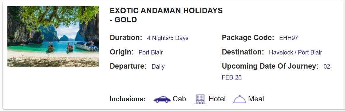 irctc february 2026 irctc tour packages under budget 2