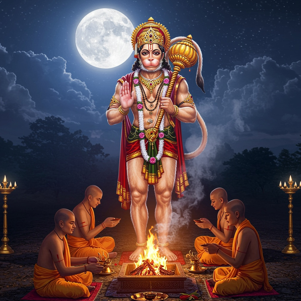 what was the real name of hanuman ji