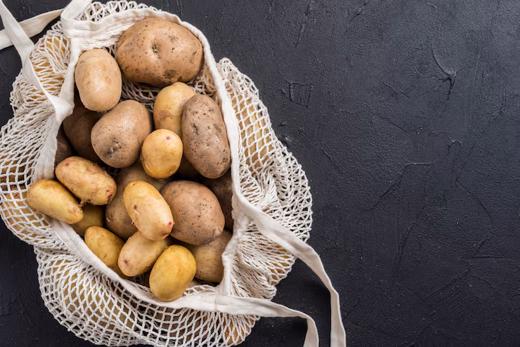 how to store potatoes at home