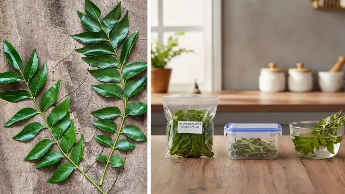 5 mistakes you should avoid while store curry patta in kitchen