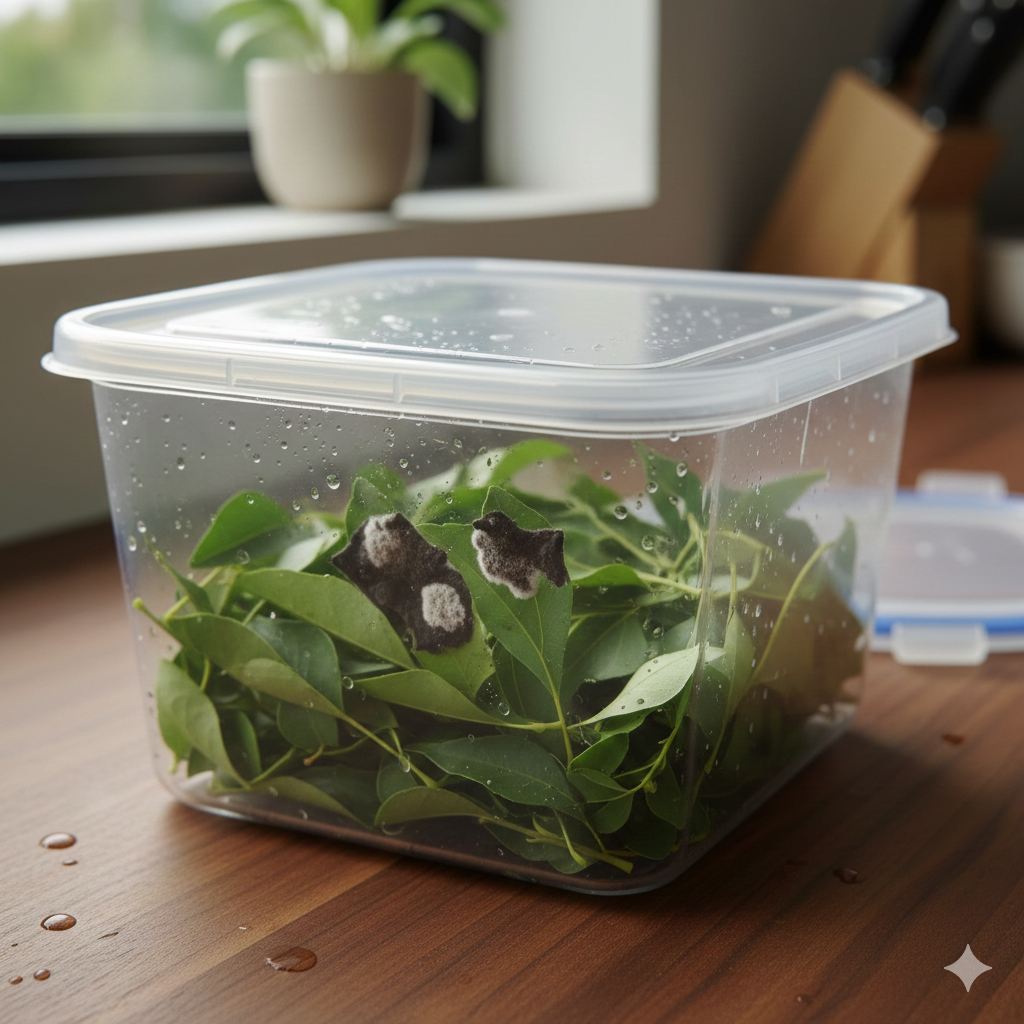 best way to store curry leaves