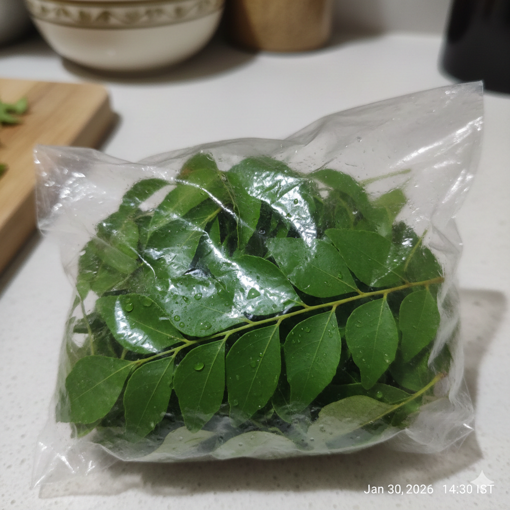common mistakes storing curry leaves